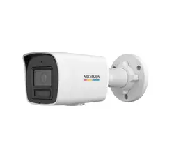 Камера, HikVision 4 MP ColorVu 3.0 Fixed Bullet Network Camera, 2.8 mm, F1.0, IR, White Light up to 30m, H.265+, IP67, built-in microphone, 12Vdc/PoE 7W