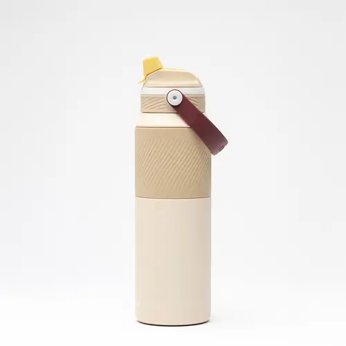 Бутилка за вода двустенна, 1000 мл, Kambukka Dupla Insulated, без ВРА, Desert Sand
