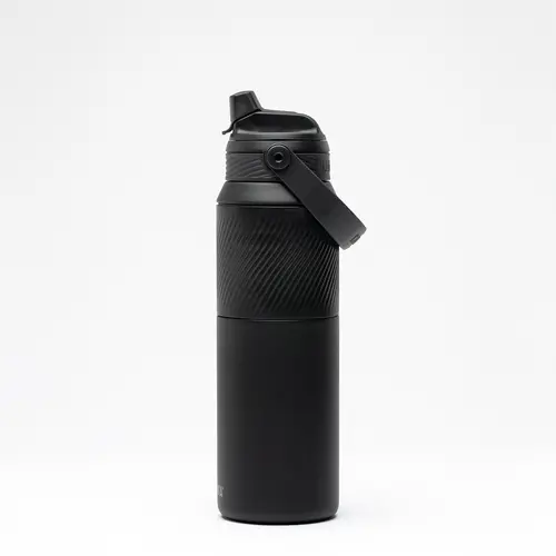 Бутилка за вода двустенна, 1000 мл, Kambukka Dupla Insulated, без ВРА, Black Raven