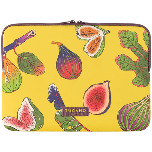 TUCANO SLEEVE SCHIZZO MacBook Air 15/ Laptop 13/ Laptop 14, FLORA FICHI ACID GREEN