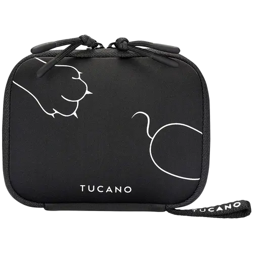 TUCANO TOPO HARD DISK POUCH, Black