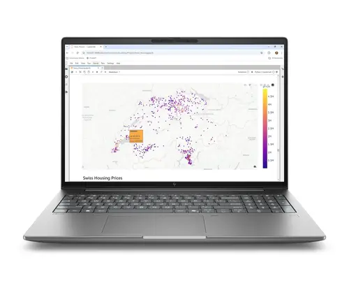Лаптоп, HP ZBook X G2i AI 16" Meteor Silver, Ultra 7 366H(up to 4.8Ghz/18MB/16C), 16" AG WQUXGA 120Hz DreamColor 500nits, 32GB 5600Mhz 1DIMM, 1TB PCIe SSD, WiFi7+BT6, FPR, SMR, NVIDIA RTX PRO 2000 Blackwell 8GB, Backlit Kbd, 6C Batt, Win 11 Pro, 3Y OnSite