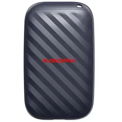 Преносим SSD диск Sandisk E10 1TB - Черен