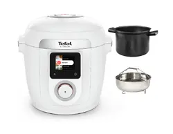 Мултикукър, Tefal CY9621F2 Epc Cook4Me 10In1 W/O Grid Wht