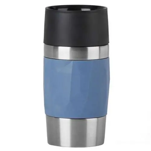 Термочаша, Tefal N2160210, COMPACT MUG 0.3L  BLUE