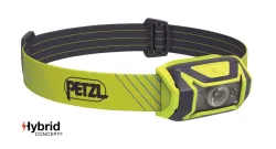 Челник PETZL TIKKA® CORE 2022, 450 Лумена, Жълт