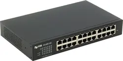 Комутатор, ZyXEL GS1900-24E v3, 24-port GbE L2 Smart Switch, desktop, fanless
