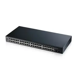 Комутатор, ZyXEL GS1900-48 v2, 48-port GbE L2 Smart Switch, rackmount
