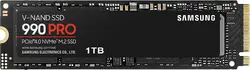 Твърд диск, Samsung SSD 990 PRO 1TB PCIe 4.0 NVMe 2.0 M.2 V-NAND 3-bit MLC, 256-bit Encryption, Read 7450 MB/s Write 6900 MB/s