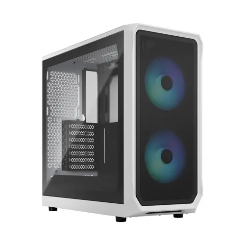 Кутия за компютър, FRACTAL DESIGN FD FOCUS 2 RGB WHI TG CLR TINT
