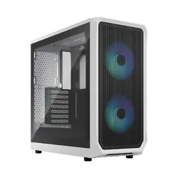 Кутия за компютър, FRACTAL DESIGN FD FOCUS 2 RGB WHI TG CLR TINT