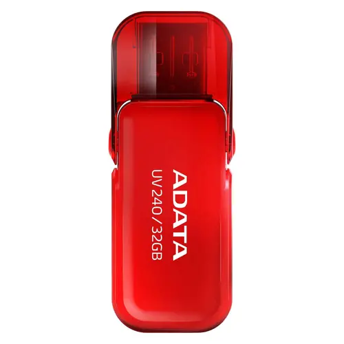 Памет, Adata 32GB UV240 USB 2.0-Flash Drive Red