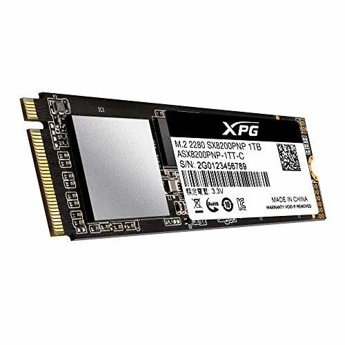 Твърд диск, Adata 1TB , SX8200PNP, PCIe Gen3 X4, M.2 2280- Solid State Drive