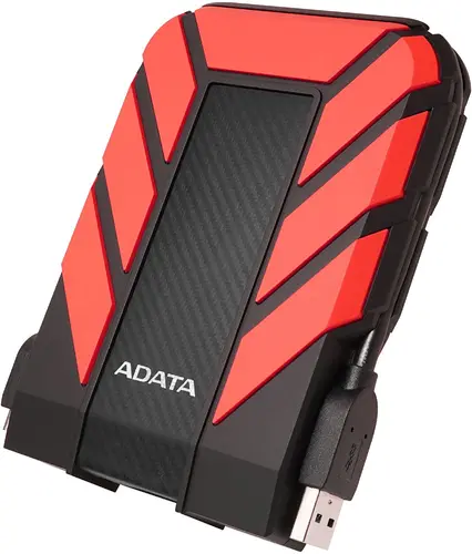 Твърд диск, ADATA HD710P 2TB Red