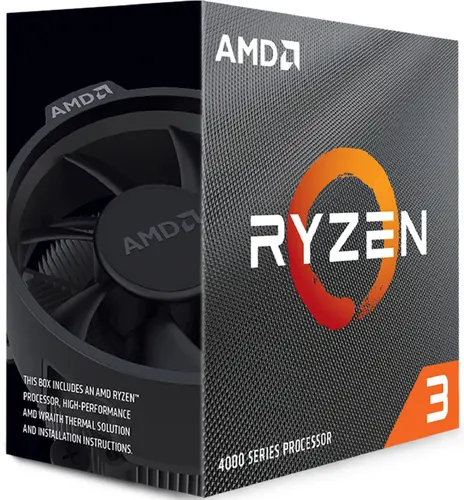 Процесор, AMD RYZEN 3 4100 BOX Процесор, AMD RYZEN 3 4100 BOX