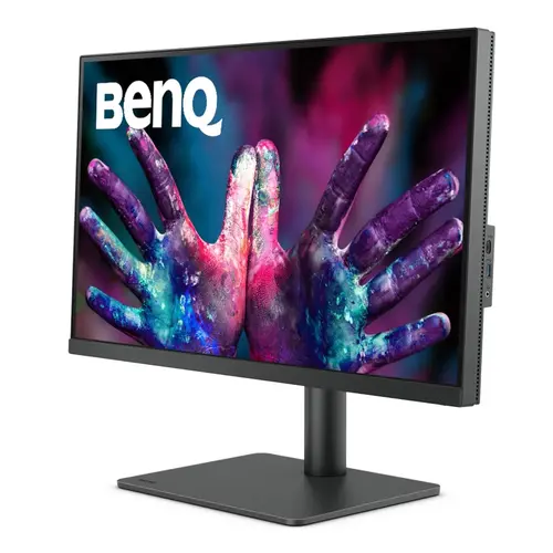 Монитор, BenQ PD2705U, 27" IPS LED, 5ms,3840x2160 4K UHD, Designer Monitor, AQCOLOR, 100% sRGB, HDR10, B.I., LBL, KVM Switch, ICCsync, CAD/CAM, DualView, 1000:1, 300 cd/m2, HDMI, DP, USB Type-C(Power 65W, DP alt), Speak.2x2W, Height Adj., Swivel, Tilt, Gray Монитор, BenQ PD2705U, 27" IPS LED, 5ms,3840x2160 4K UHD, Designer Monitor, AQCOLOR, 100% sRGB, HDR10, B.I., LBL, KVM Switch, ICCsync, CAD/CAM, DualView, 1000:1, 300 cd/m2, HDMI, DP, USB Type-C(Power 65W, DP alt), Speak.2x2W, Height Adj., Swivel, Tilt, Gray