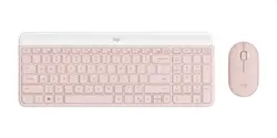 Комплект, Logitech MK470 Slim Combo   - ROSE - US INT'L - INTNL-973