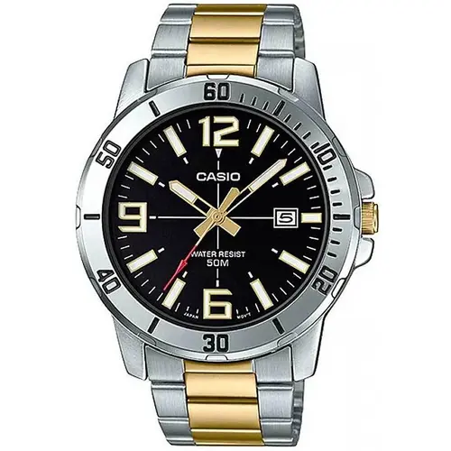 Мъжки аналогов часовник Casio - Casio Collection - MTP-VD01SG-1BVUDF