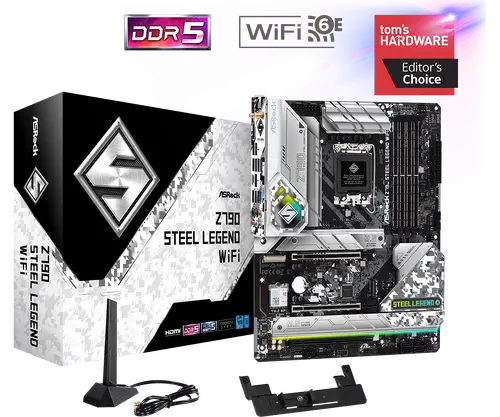 Дънна платка ASROCK Z790 Steel Legend Wi-Fi 6E, LGA 1700