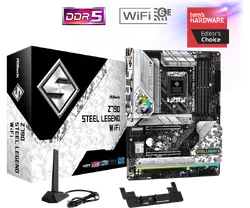 Дънна платка ASROCK Z790 Steel Legend Wi-Fi 6E, LGA 1700