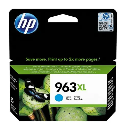 Консуматив, HP 963XL High Yield Cyan Original Ink Cartridge