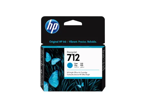 Консуматив, HP 712 29-ml Cyan Ink Cartridge