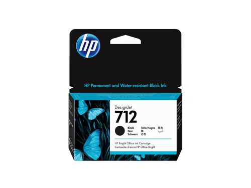Консуматив, HP 712 38-ml Black Ink Cartridge