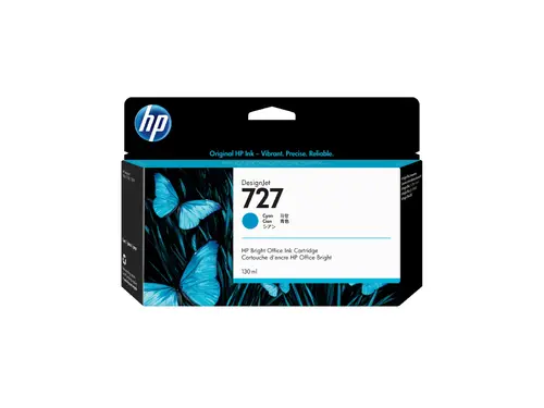 Консуматив, HP 727 130-ml Cyan Ink Cartridge