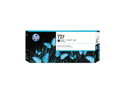 Консуматив, HP 727 300-ml Matte Black Designjet Ink Cartridge
