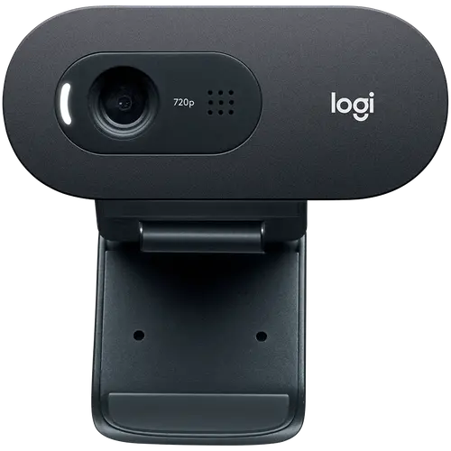 Уебкамера, Logitech C505 HD Webcam - BLACK - EMEA
