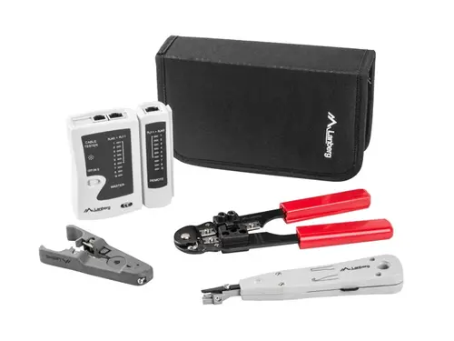 Инструмент, Lanberg network tool case w. network tools and tester