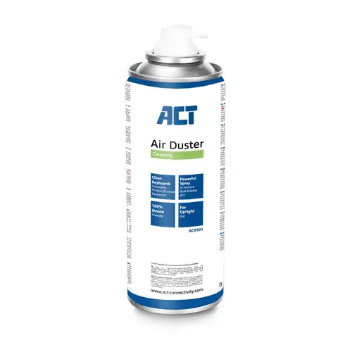 Спрей с въздух ACT AC9501, За клавиатури, LCD, TV монитори, 400 мл.