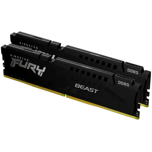 Памет Kingston FURY Beast Black 64GB(2x32GB) DDR5 5600MHz KF556C40BBK2-64