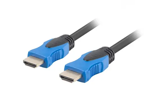 Кабел, Lanberg HDMI M/M V2.0 cable 4K 4.5m CU, black