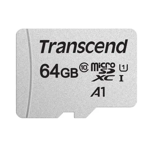 Памет, Transcend 64GB microSD w/o adapter UHS-I U1 A1 Памет, Transcend 64GB microSD w/o adapter UHS-I U1 A1