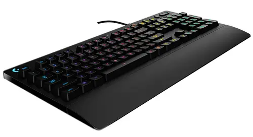 Клавиатура, Logitech G213 Prodigy Gaming Keyboard, Lightsync, Spill Resistant, Palm Rest, Media Controls, Black