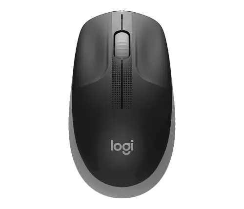 Мишка, Logitech M190 Full-size wireless mouse - MID GREY - 2.4GHZ - N/A - EMEA - M190 Мишка, Logitech M190 Full-size wireless mouse - MID GREY - 2.4GHZ - N/A - EMEA - M190