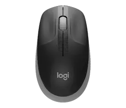 Мишка, Logitech M190 Full-size wireless mouse - MID GREY - 2.4GHZ - N/A - EMEA - M190