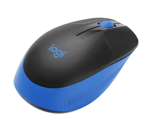 Мишка, Logitech M190 Full-size wireless mouse - BLUE - 2.4GHZ - N/A - EMEA - M190 Мишка, Logitech M190 Full-size wireless mouse - BLUE - 2.4GHZ - N/A - EMEA - M190