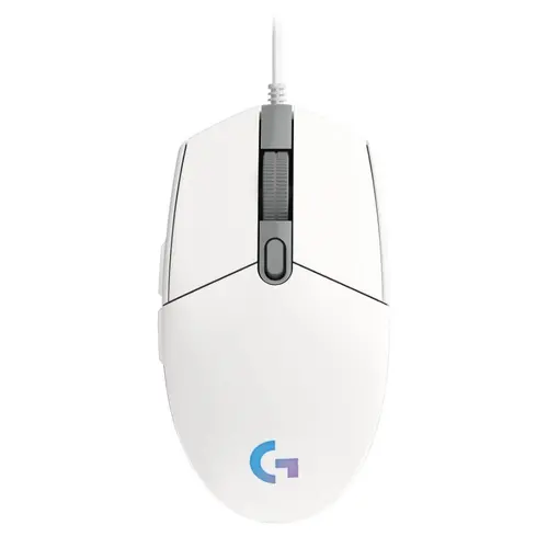 Мишка, Logitech G102 Mouse, Lightsync RGB, 8000 DPI, 6 Programmable Buttons, White Мишка, Logitech G102 Mouse, Lightsync RGB, 8000 DPI, 6 Programmable Buttons, White