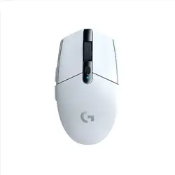 Мишка, Logitech G305 Wireless Mouse, Lightsync RGB, Lightspeed Wireless, HERO 12K DPI Sensor, 400 IPS, 6 Programmable Buttons, White