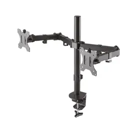 Стойка, Neomounts Flat Screen Desk Mount (clamp/grommet) for 2 screens, 10