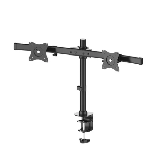 Стойка, Neomounts Flat Screen Desk Mount (clamp/grommet) for 2 Monitor Screens - Crossbar Стойка, Neomounts Flat Screen Desk Mount (clamp/grommet) for 2 Monitor Screens - Crossbar