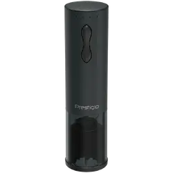 Bolsena, Electric wine opener with Prestigio Logo, aerator , vacuum preserver, Black color