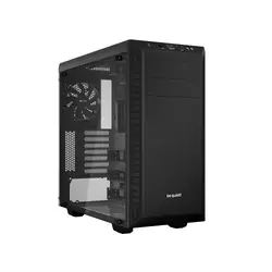 be quiet! PURE BASE 600 Window Black, ATX/M-ATX/Mini-ITX, 1x Pure Wings 2 140mm, 1x Pure Wings 2 120mm, 3-step fan controller, 2x USB 3.2 Gen. 1, Mic + Audio, 3Y warranty
