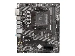 MSI Main Board Desktop A520M-A PRO (A520, AM4, 2xDDR4, 1x PCI-E 3.0 x16 slot,1x M.2 slot,4x USB 3.2 Gen1,2x USB 2.0,1x HDMI,1x DVI-D,Gigabit LAN,7.1 HD Audio, mATX, Retail)