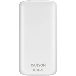 CANYON power bank PB-301 LED 30000 mAh PD 20W QC 3.0 White