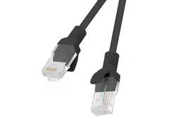 Кабел, Lanberg patch cord CAT.5E 2m, black