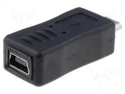 VCom адаптер Adapter Micro USB M to Mini USB F - CA418