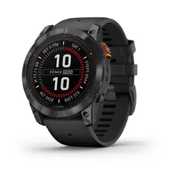 Garmin fēnix® 7X Pro - fēnix® 7X Pro – Solar Edition - Slate Grey с Black каишка 010-02778-01